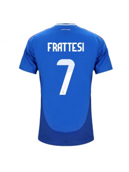 Italien Davide Frattesi #7 Heimtrikot EM 2024 Kurzarm